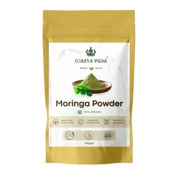 Moringa Powder | Superfood for Energy, Immunity & Detox - 50gm