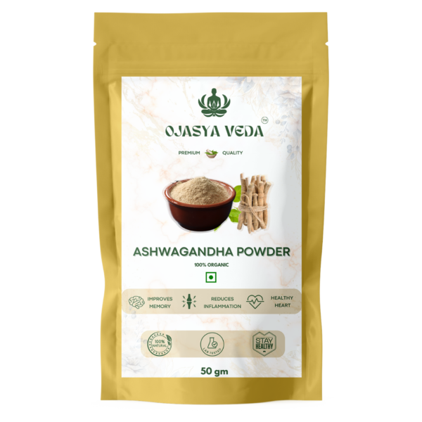 Ashwagandha Powder | Stress Relief, Energy & Immunity Boost 50gm