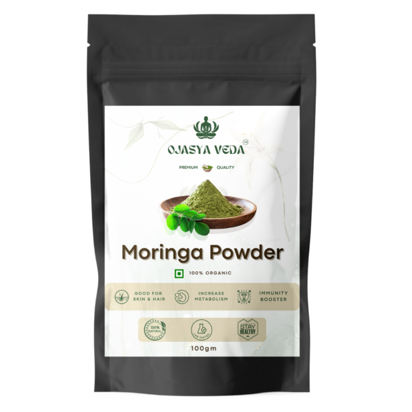 Moringa Powder | Superfood for Energy, Immunity & Detox - 100gm